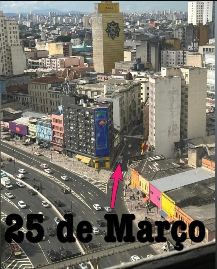 Studio Aconchegante No Edificio Mirante Do Vale - 200Mb São Paulo Zewnętrze zdjęcie